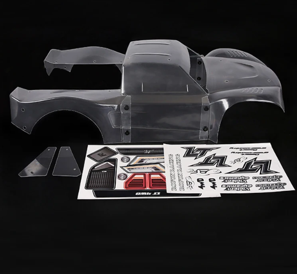 Clear Body Cover for Losi 5IVE-T Rovan LT KM X2 Truck