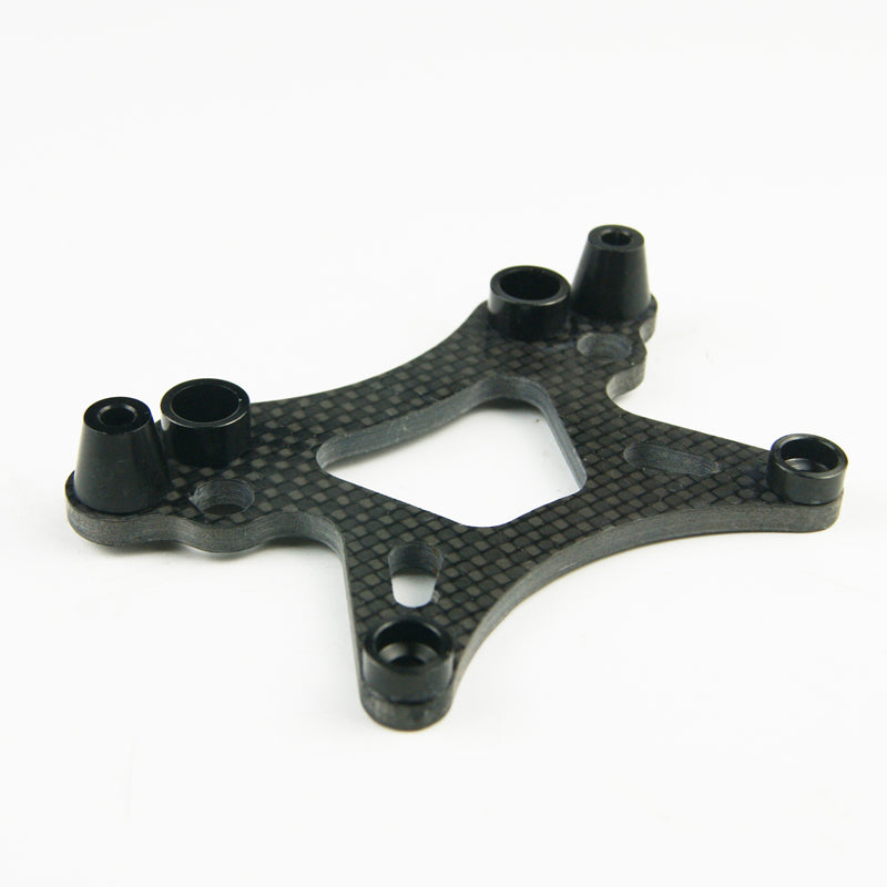 ( CN ) Carbon fiber shock tower bulkhead for hpi rovan km baja 5b 5t 5sc