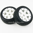 Front on road wheel tire kit fit hpi rovan km baja 5b ss